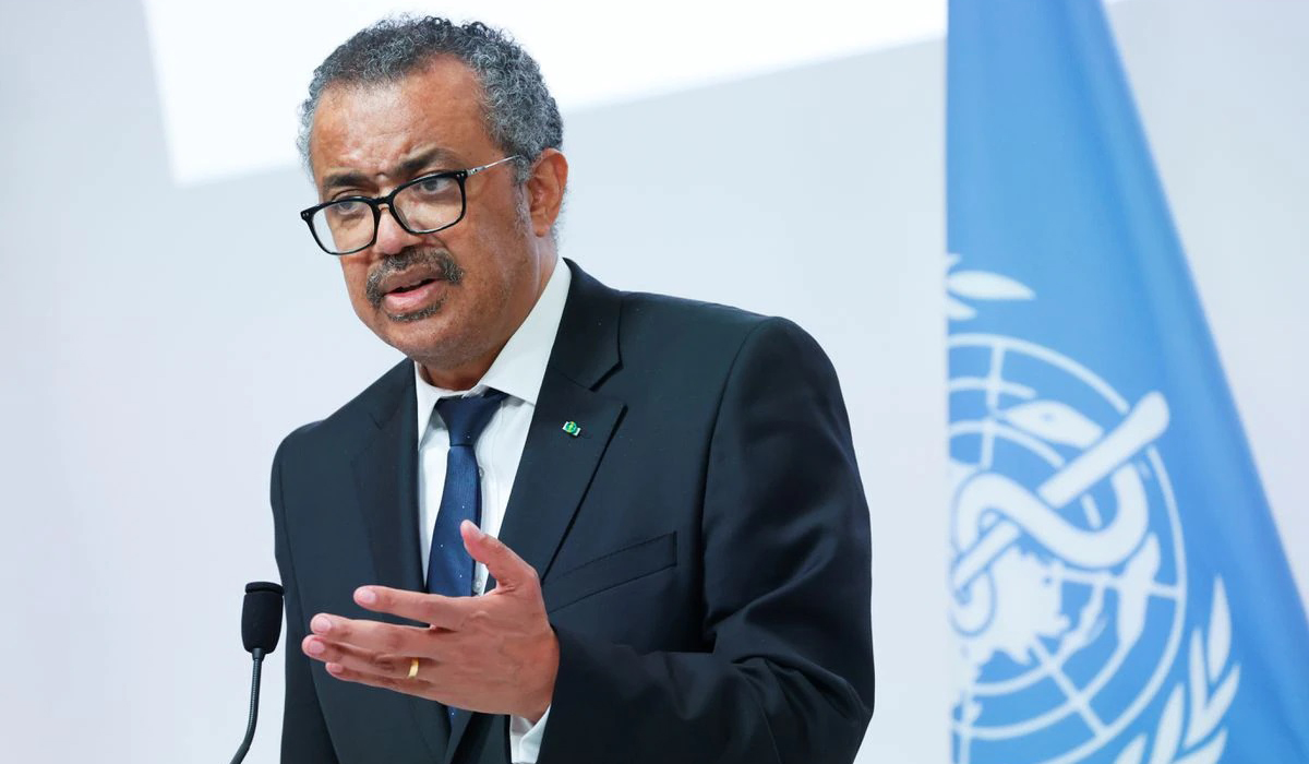 WHO Director General Tedros Adhanom